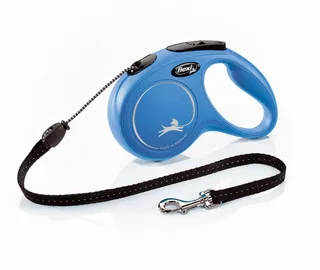 FLEXI New Classic S Riem 8m Blauw Honden tot 12kg — miniatuur 7