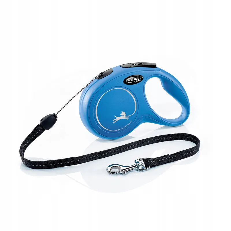 FLEXI New Classic S Riem 8m Blauw Honden tot 12kg — foto 1