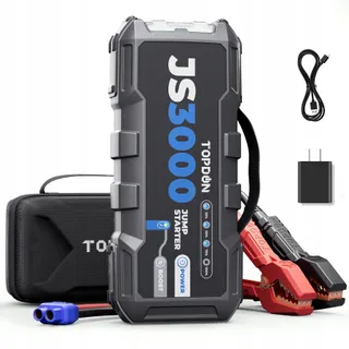 TOPDON JS3000 Accustarter 3000A Tot 9L Benzine 7L Diesel — miniatuur 1