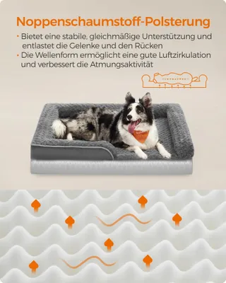 FEANDREA Orthopedisch Hondenbed Groot Waterdicht 106x81x18cm — miniatuur 3