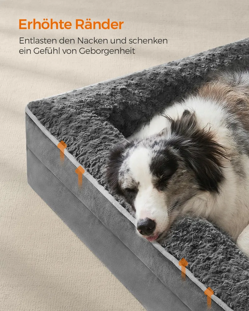 FEANDREA Orthopedisch Hondenbed Groot Waterdicht 106x81x18cm — foto 4