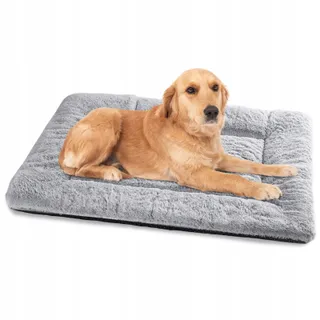 BAODAN Hondenbed Grote Honden Superzacht 122x75cm Grijs — miniatuur 1