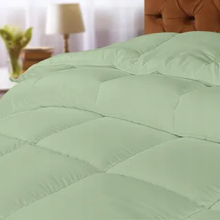 UTOPIA BEDDING Dekbed 200x200cm 370GSM Het Hele Jaar Groen — miniatuur 5