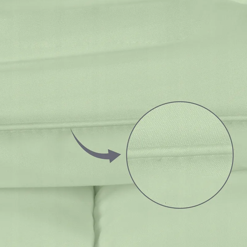 UTOPIA BEDDING Dekbed 200x200cm 370GSM Het Hele Jaar Groen — foto 4