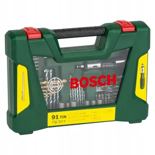 BOSCH V-Line Titanium Boren- En Bitset 91-delig Hout Steen Metaal — miniatuur 2