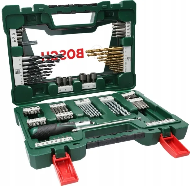 BOSCH V-Line Titanium Boren- En Bitset 91-delig Hout Steen Metaal — foto 8