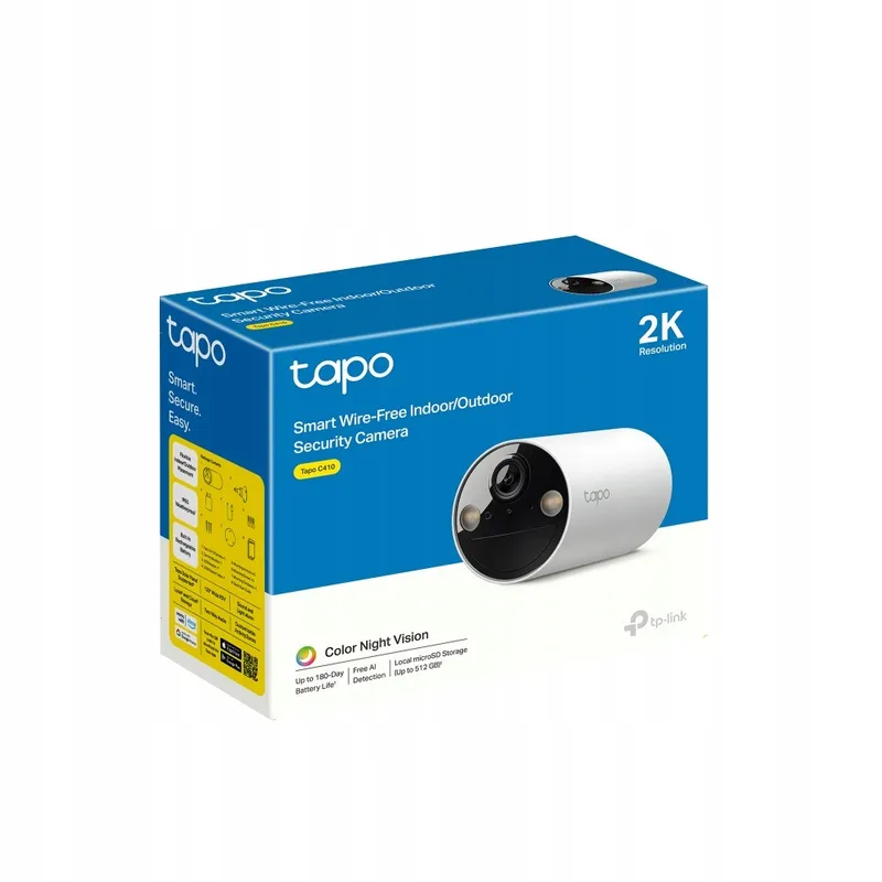 TAPO C410 Buitencamera met Accu MicroSD 6400mAh — foto 16