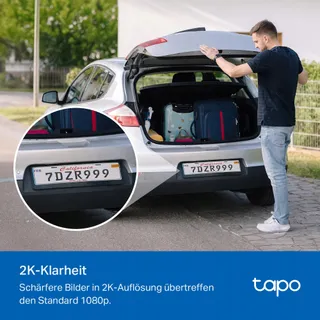 TAPO C410 Buitencamera met Accu MicroSD 6400mAh — miniatuur 3