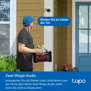 TAPO C410 Buitencamera met Accu MicroSD 6400mAh — miniatuur 7