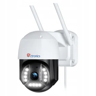 CTRONICS Bewakingscamera Buiten 4K 8MP WiFi PTZ Bewegingsdetectie IP66 — miniatuur 1