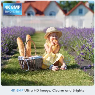 CTRONICS Bewakingscamera Buiten 4K 8MP WiFi PTZ Bewegingsdetectie IP66 — miniatuur 2