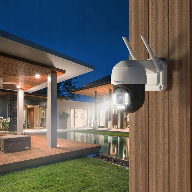CTRONICS Bewakingscamera Buiten 4K 8MP WiFi PTZ Bewegingsdetectie IP66 — foto 11