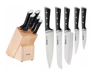 TEFAL Ice Force Messenblok Hout 5 Messen Roestvrij Staal — miniatuur 15