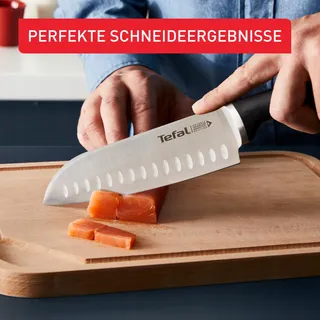 TEFAL Ice Force Messenblok Hout 5 Messen Roestvrij Staal — miniatuur 5