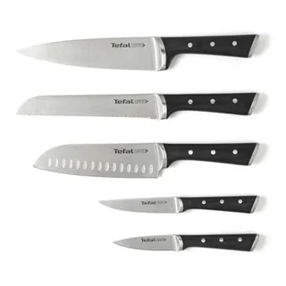 TEFAL Ice Force Messenblok Hout 5 Messen Roestvrij Staal — miniatuur 10