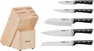 TEFAL Ice Force Messenblok Hout 5 Messen Roestvrij Staal — miniatuur 12