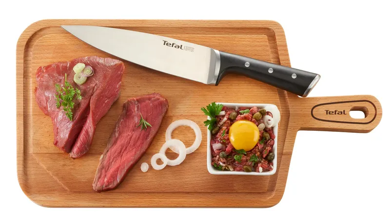TEFAL Ice Force Messenblok Hout 5 Messen Roestvrij Staal — foto 7