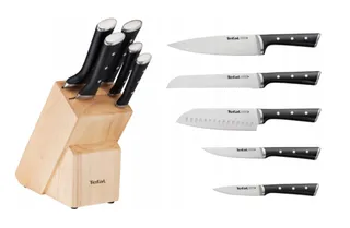 TEFAL Ice Force Messenblok Hout 5 Messen Roestvrij Staal — miniatuur 11