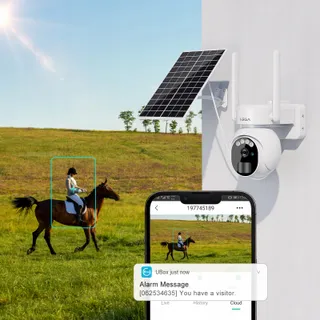 XEGA 4G LTE Bewakingscamera Buiten Solar Draadloos 2K HD 3MP PTZ — miniatuur 9