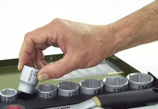 PROXXON Dopsleutelset 65-Delig Ratel Koffer — miniatuur 10