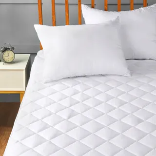 UTOPIA BEDDING Gewatteerde Matrasbeschermer 140x200cm Microvezel — miniatuur 5