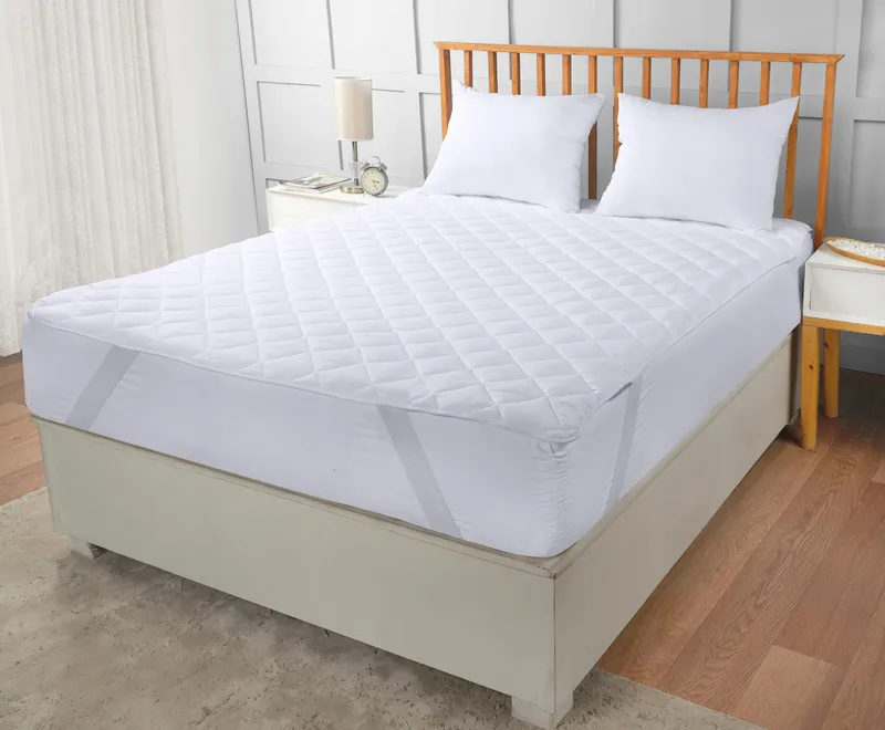 UTOPIA BEDDING Gewatteerde Matrasbeschermer 140x200cm Microvezel — foto 8