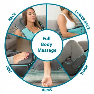 INVOSPA Shiatsu Massager Nek Rug Met Warmtefunctie — miniatuur 3