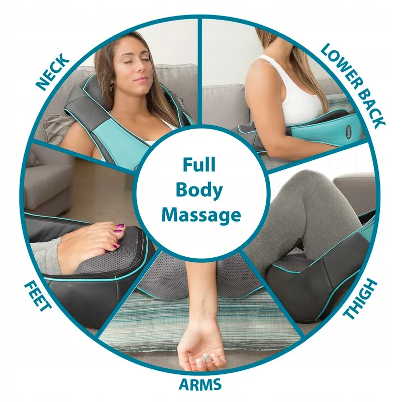INVOSPA Shiatsu Massager Nek Rug Met Warmtefunctie — foto 3