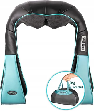 INVOSPA Shiatsu Massager Nek Rug Met Warmtefunctie — miniatuur 7