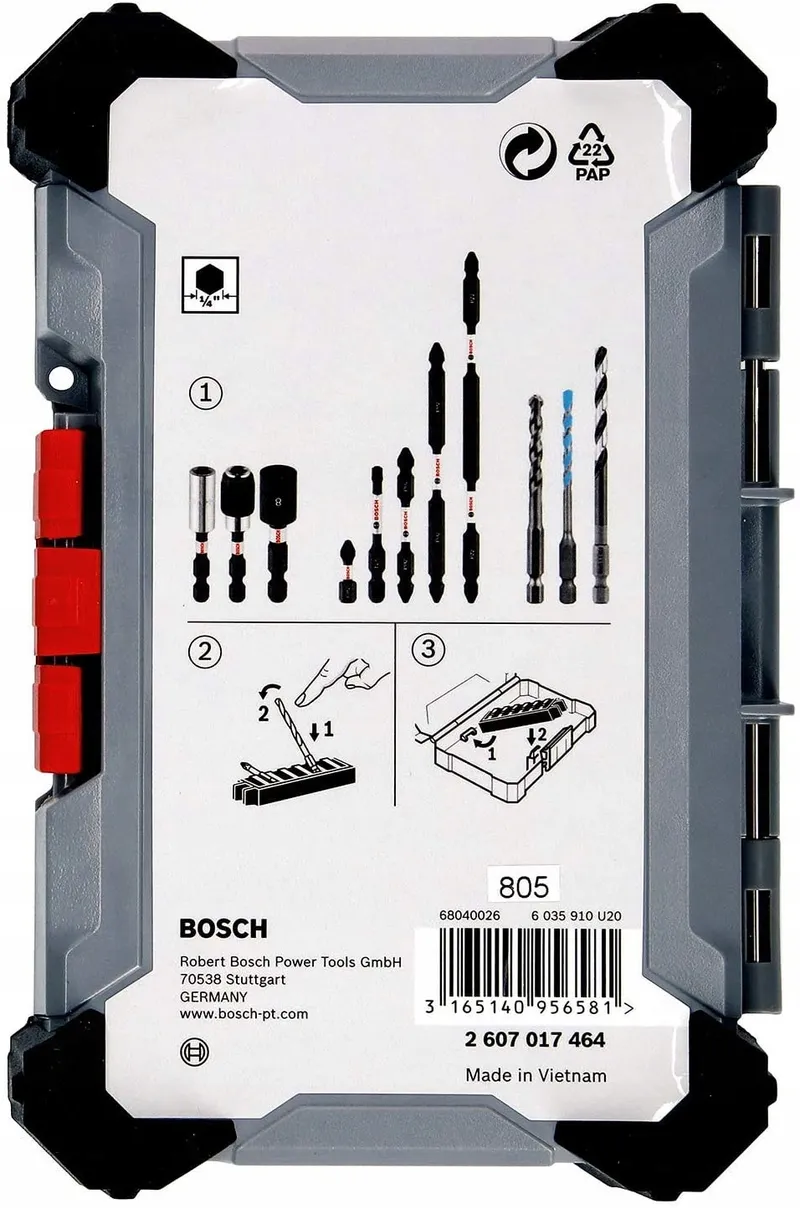 BOSCH Professional Boren- En Schroefbitset 40-delig Extra Hard — foto 11