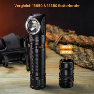 SOFIRN HS40 LED Hoofdlamp 2000 Lumen IPX8 Waterdicht — miniatuur 6