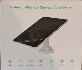 Zonnepaneel Voor Buitencamera's 6W USB Compatibel Met DC 5V — miniatuur 8