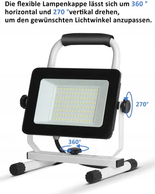 JOYDEER LED Werklamp 4000 Lumen 40W Waterdicht Verstelbaar — miniatuur 12