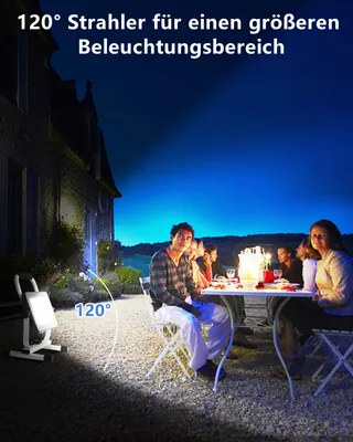 JOYDEER LED Werklamp 4000 Lumen 40W Waterdicht Verstelbaar — miniatuur 7