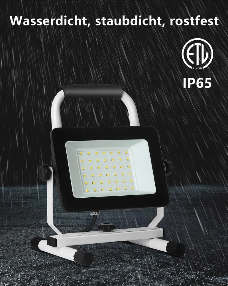 JOYDEER LED Werklamp 4000 Lumen 40W Waterdicht Verstelbaar — foto 6