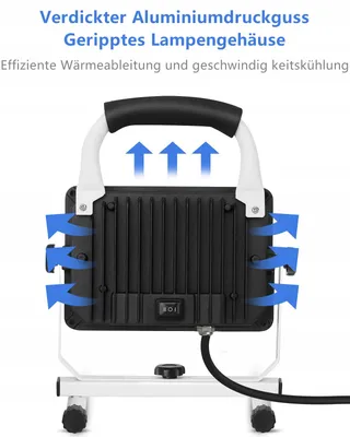 JOYDEER LED Werklamp 4000 Lumen 40W Waterdicht Verstelbaar — miniatuur 3