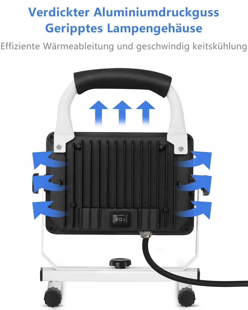 JOYDEER LED Werklamp 4000 Lumen 40W Waterdicht Verstelbaar — foto 3