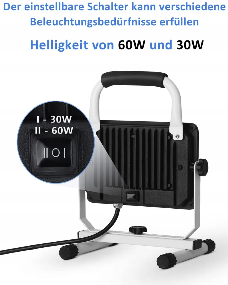 JOYDEER LED Werklamp 4000 Lumen 40W Waterdicht Verstelbaar — foto 9