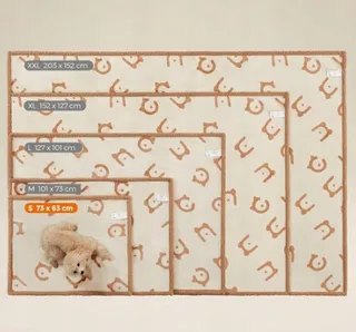 FEANDREA Waterdichte Deken Voor Hond En Kat 73x63cm Beige — miniatuur 11