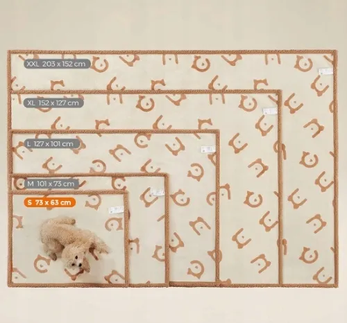 FEANDREA Waterdichte Deken Voor Hond En Kat 73x63cm Beige — foto 11
