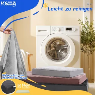 KSIIA Orthopedisch Hondenbed XXL Grijs 120x75x9cm — miniatuur 5