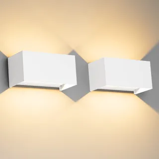 KLIGHTEN 24W LED Wandlamp Binnen Buiten IP65 Warmwit — miniatuur 1