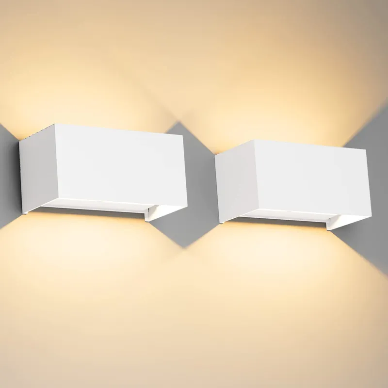 KLIGHTEN 24W LED Wandlamp Binnen Buiten IP65 Warmwit — foto 1