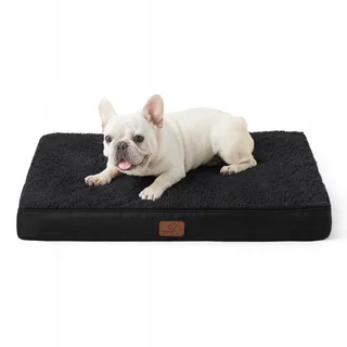 BEDSURE Orthopedisch Hondenbed Kleine Honden 76x51x7,6cm Zwart — miniatuur 1