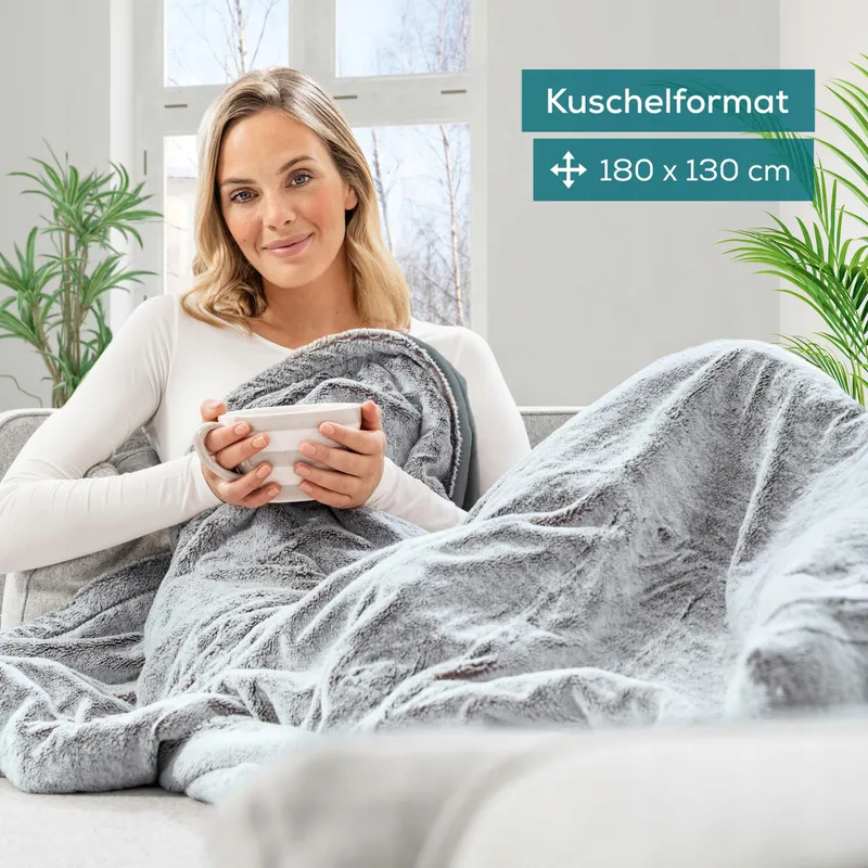 BEURER HD 75 Elektrische Deken Gerecycled 6 Standen 180x130cm — foto 2