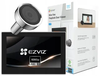 EZVIZ CP2 Deurbel Camera 4,3" 2MP 146° 2200mAh Zilver — miniatuur 11