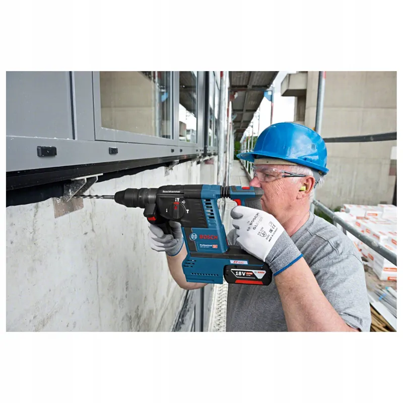 BOSCH Professional Boorhamer 18V GBH 18V-26 F SDS Plus Zonder Accu β foto 5