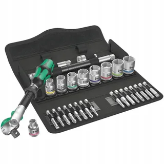 WERA Zyklop Speed 8100 SB Ratelset 3/8 Inch 29-delig — miniatuur 9