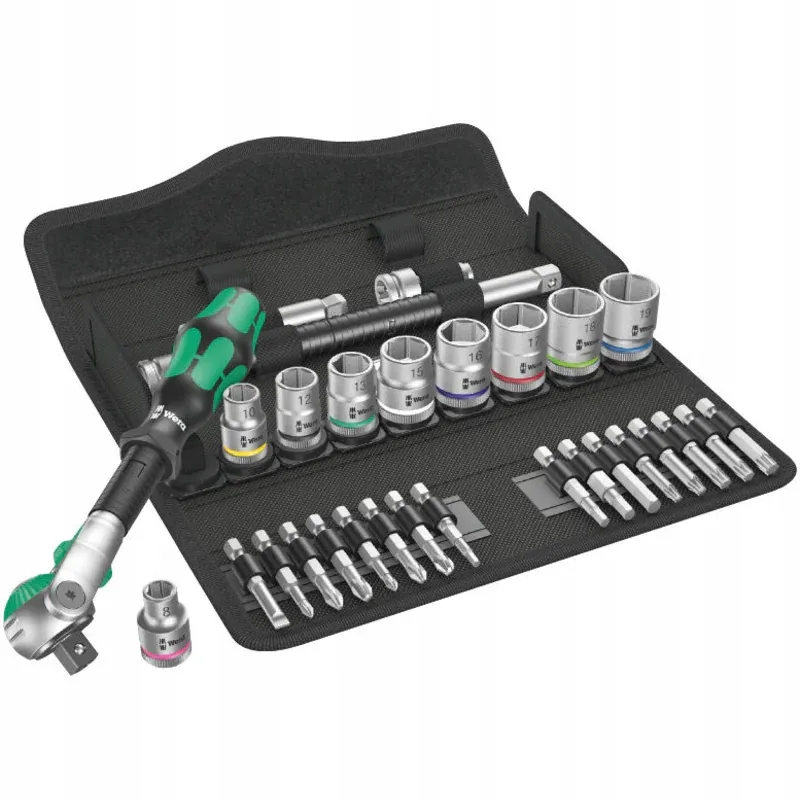 WERA Zyklop Speed 8100 SB Ratelset 3/8 Inch 29-delig β foto 9