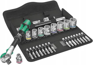 WERA Zyklop Speed 8100 SB Ratelset 3/8 Inch 29-delig — miniatuur 1